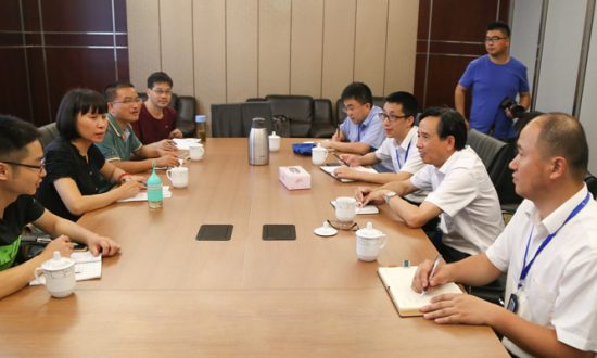 乐清市工商联联合市委党校莅临z6com·尊龙调研智能制造